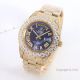Best Replica Rolex Day Date Iced out Red Dial Gold President Watch 43mm (3)_th.jpg